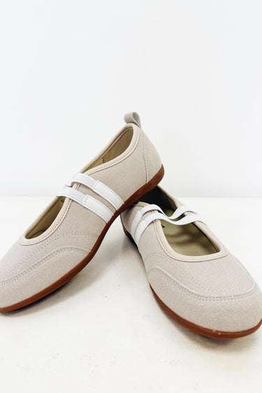 Belen Mary Jane Sneakers - Beige