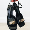 Kade Ornament Heels - Black