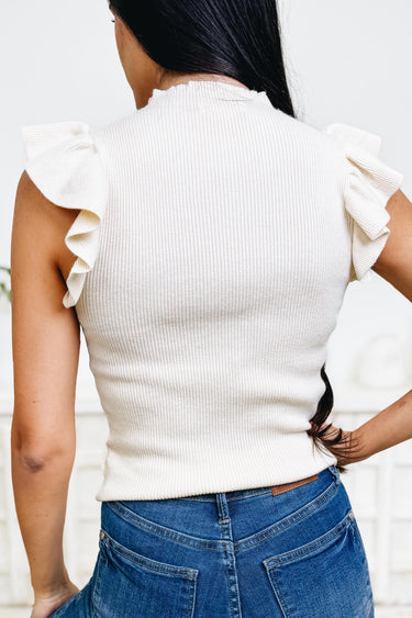 Light Of Day Ruffle Top - 2 Colors!