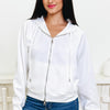 Feelin' Sporty Hooded Jacket - 2 Colors!
