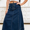 Down With The Good Times Denim Skirt
