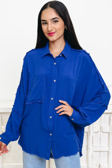 Delilah Button Down Top - 4 Colors!
