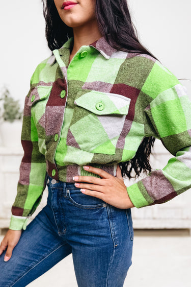 Limewire Plaid Jacket