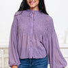 Flowing & Free Button Down Top