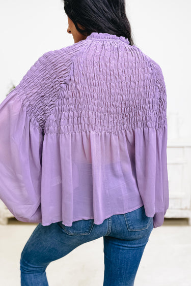 Flowing & Free Button Down Top