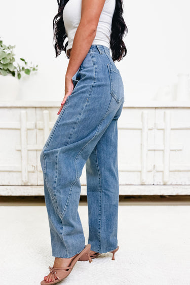 In Nantucket By Anniewear - Tummy Control Barrel Jeans