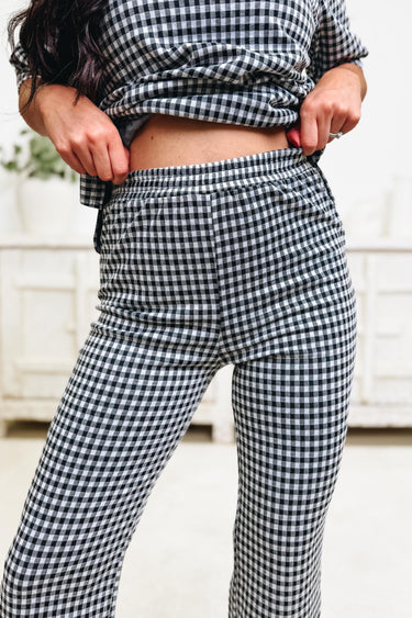 Makin' Moves Checkered Pant Set - 2 Colors!