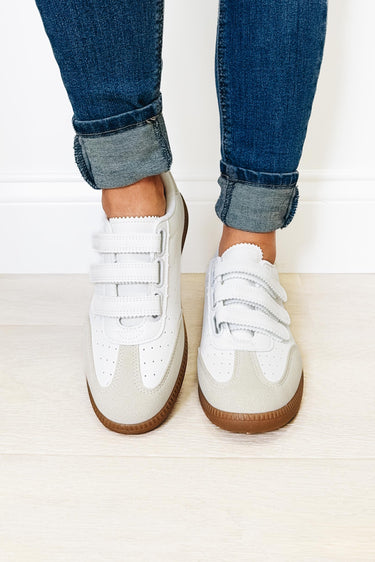Moral Velcro Sneakers - White