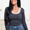 Beauty Within Lace Top - 2 Colors!