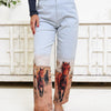 Riding Free Horse Tapered Pants - Light Blue