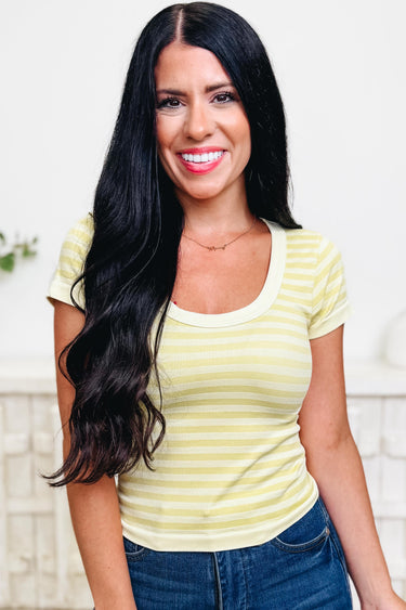 Subtle Spark Striped Top - 12 Colors!