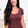 Subtle Spark Striped Top - 12 Colors!