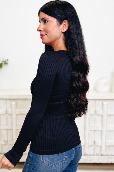 Effortlessly Chic Ribbed Top - 5 Colors!