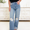 Kickin' It By Mica - Wide Leg Jeans