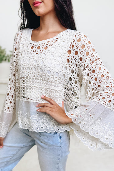 Hold Me Tight Crochet Top