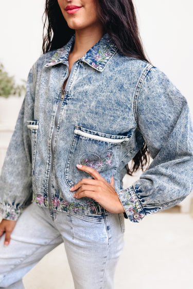 Goodness In My Life Floral Jacket - 2 Colors!