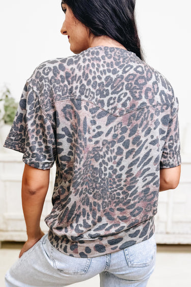 Ruff & Rowdy Free Bird Graphic Tee - Leopard