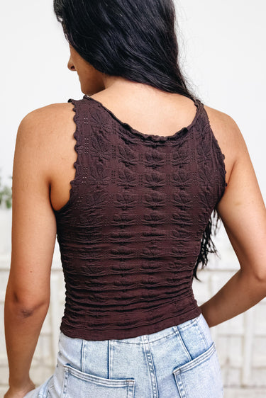 Time For Choosin' Floral Edge Tank Top - 20 Colors!