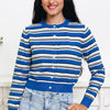 It's A Match Stripe Cardigan