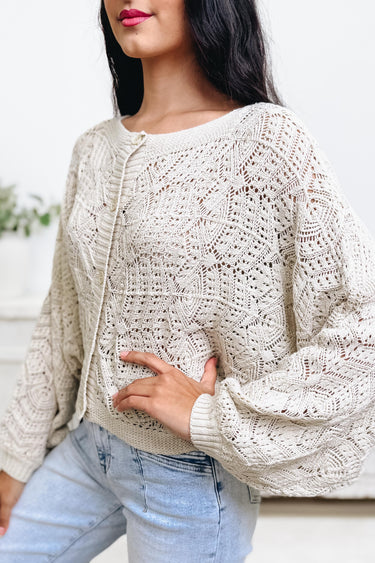 Appreciate The Breeze Crochet Cardigan - 2 Colors!
