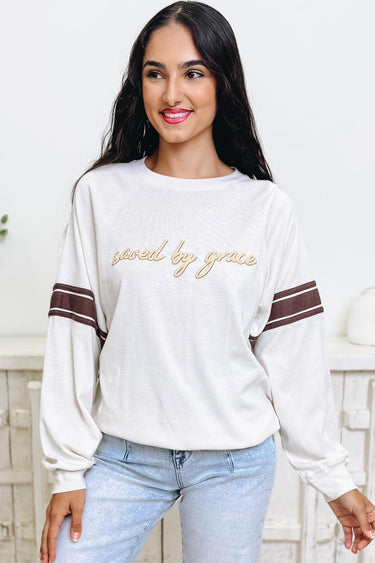 Saved By Grace Sweatshirt - 3 Colors!