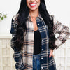The Fun Don't Stop Plaid Button Down Top