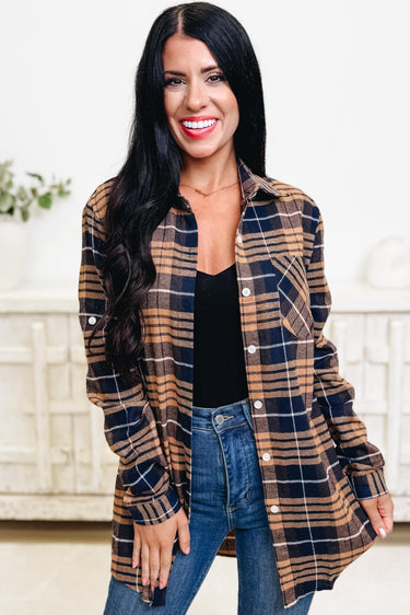 Keep It Cool Plaid Button Down Top - 3 Colors!
