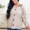 Livin Large Hooded Cardigan - 2 Colors!