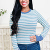 Want You To Stay Stripe Top