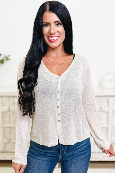 For The Love Of Chic Sweater Cardigan - 3 Colors!