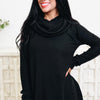 Coffee Date Cowl Neck Top - 4 Colors!