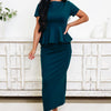 First Class Skirt - Hunter Green