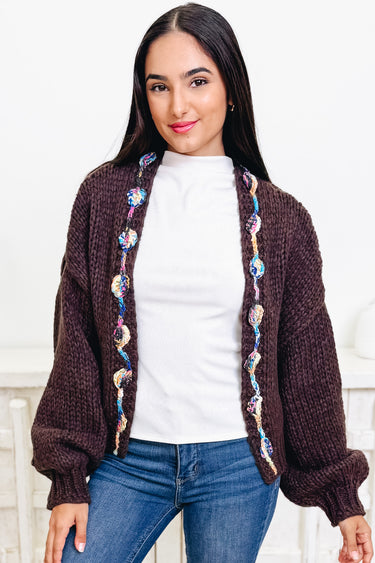 Savanna Grace Crochet Cardigan - 3 Colors!