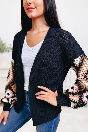 Share The Good Times Sweater Cardigan