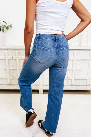 In Your Feels By Zenana - Flare Jeans - Medium