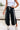 Sporty Night Stripe Pants - Black Ivory
