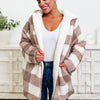 Cozy In Love Plaid Cardigan