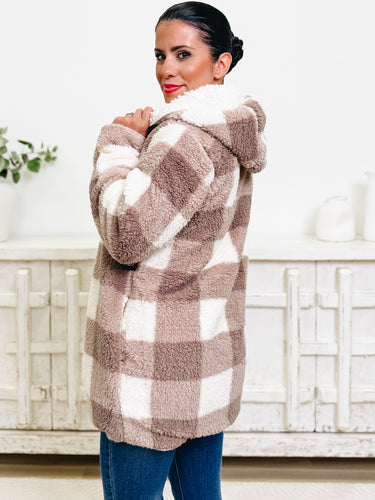 Cozy In Love Plaid Cardigan