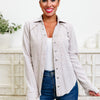 Heat Of The Moment Button Down Top