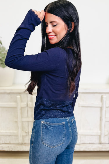 Modest Ambition Lace Top