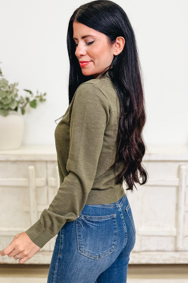 Olive You More Cardigan