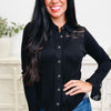 Lace & Love Button Down Top - 2 Colors!