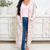 Feel The Fun Stripe Cardigan