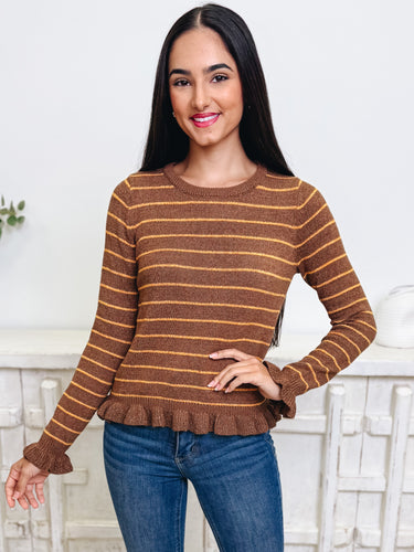 Major Moves Stripe Top - 3 Colors!