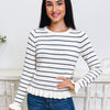 Major Moves Stripe Top - 3 Colors!