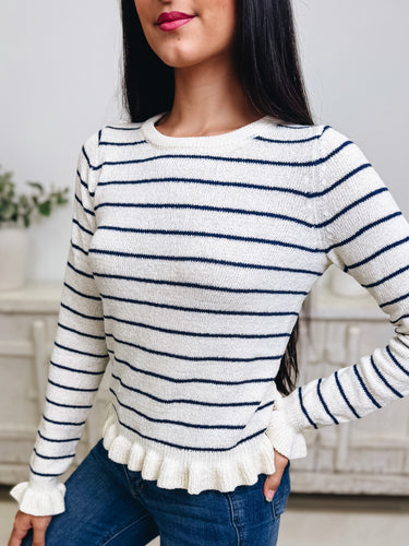 Major Moves Stripe Top - 3 Colors!