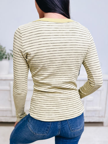 Lovin' Thats True Stripe Top - 2 Colors!