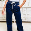 Coast Is Clear By Mica - Wide Leg Jogger Jeans - Dark Denim