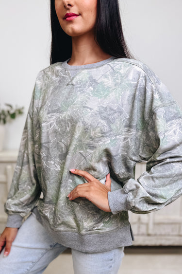 Seeking You Camo Sweatshirt