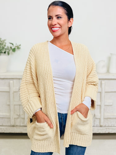 Fall Into This Chunky Cardigan - 6 Colors!